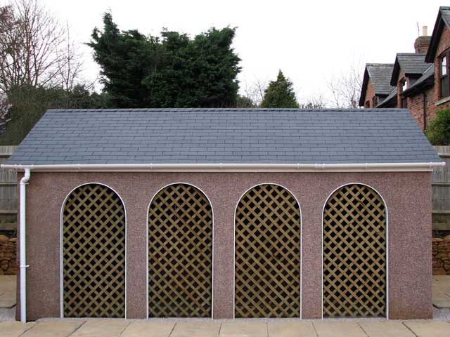 Mayfair Pavilion with Trellis Archway